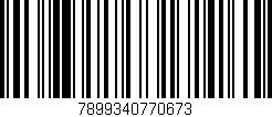 Código de barras (EAN, GTIN, SKU, ISBN): '7899340770673'
