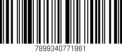 Código de barras (EAN, GTIN, SKU, ISBN): '7899340771861'