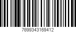 Código de barras (EAN, GTIN, SKU, ISBN): '7899343169412'