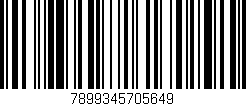 Código de barras (EAN, GTIN, SKU, ISBN): '7899345705649'