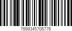 Código de barras (EAN, GTIN, SKU, ISBN): '7899345706776'