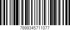 Código de barras (EAN, GTIN, SKU, ISBN): '7899345711077'
