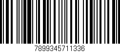 Código de barras (EAN, GTIN, SKU, ISBN): '7899345711336'