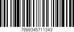 Código de barras (EAN, GTIN, SKU, ISBN): '7899345711343'