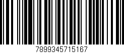 Código de barras (EAN, GTIN, SKU, ISBN): '7899345715167'