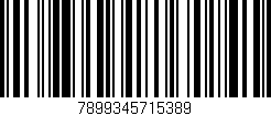 Código de barras (EAN, GTIN, SKU, ISBN): '7899345715389'