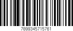 Código de barras (EAN, GTIN, SKU, ISBN): '7899345715761'