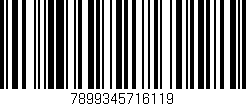 Código de barras (EAN, GTIN, SKU, ISBN): '7899345716119'
