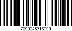 Código de barras (EAN, GTIN, SKU, ISBN): '7899345716393'