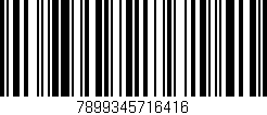 Código de barras (EAN, GTIN, SKU, ISBN): '7899345716416'