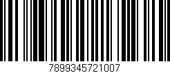 Código de barras (EAN, GTIN, SKU, ISBN): '7899345721007'
