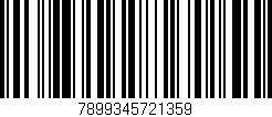 Código de barras (EAN, GTIN, SKU, ISBN): '7899345721359'