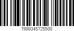 Código de barras (EAN, GTIN, SKU, ISBN): '7899345725500'