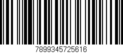 Código de barras (EAN, GTIN, SKU, ISBN): '7899345725616'