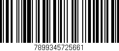 Código de barras (EAN, GTIN, SKU, ISBN): '7899345725661'