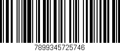 Código de barras (EAN, GTIN, SKU, ISBN): '7899345725746'