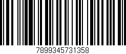 Código de barras (EAN, GTIN, SKU, ISBN): '7899345731358'
