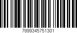 Código de barras (EAN, GTIN, SKU, ISBN): '7899345751301'