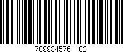 Código de barras (EAN, GTIN, SKU, ISBN): '7899345761102'