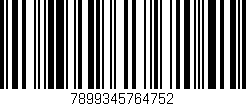 Código de barras (EAN, GTIN, SKU, ISBN): '7899345764752'