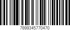 Código de barras (EAN, GTIN, SKU, ISBN): '7899345770470'