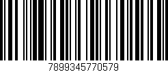 Código de barras (EAN, GTIN, SKU, ISBN): '7899345770579'
