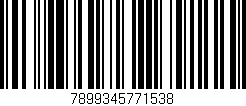 Código de barras (EAN, GTIN, SKU, ISBN): '7899345771538'