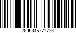 Código de barras (EAN, GTIN, SKU, ISBN): '7899345771736'
