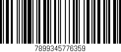 Código de barras (EAN, GTIN, SKU, ISBN): '7899345776359'