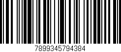 Código de barras (EAN, GTIN, SKU, ISBN): '7899345794384'