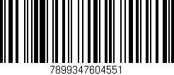 Código de barras (EAN, GTIN, SKU, ISBN): '7899347604551'