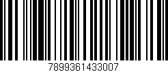 Código de barras (EAN, GTIN, SKU, ISBN): '7899361433007'