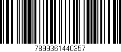Código de barras (EAN, GTIN, SKU, ISBN): '7899361440357'
