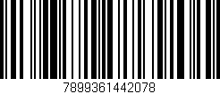 Código de barras (EAN, GTIN, SKU, ISBN): '7899361442078'