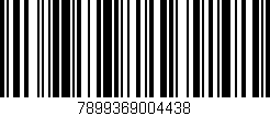 Código de barras (EAN, GTIN, SKU, ISBN): '7899369004438'