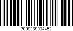 Código de barras (EAN, GTIN, SKU, ISBN): '7899369004452'