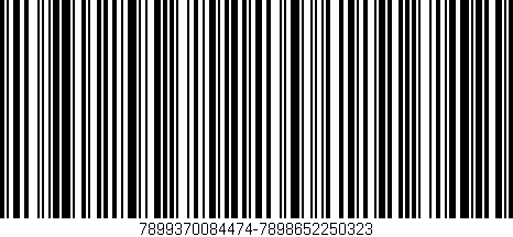 Código de barras (EAN, GTIN, SKU, ISBN): '7899370084474-7898652250323'