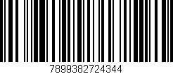 Código de barras (EAN, GTIN, SKU, ISBN): '7899382724344'