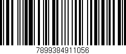 Código de barras (EAN, GTIN, SKU, ISBN): '7899384911056'