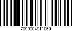 Código de barras (EAN, GTIN, SKU, ISBN): '7899384911063'
