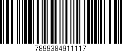 Código de barras (EAN, GTIN, SKU, ISBN): '7899384911117'