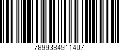 Código de barras (EAN, GTIN, SKU, ISBN): '7899384911407'