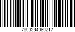 Código de barras (EAN, GTIN, SKU, ISBN): '7899384969217'