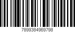 Código de barras (EAN, GTIN, SKU, ISBN): '7899384969798'