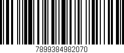 Código de barras (EAN, GTIN, SKU, ISBN): '7899384982070'