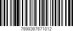 Código de barras (EAN, GTIN, SKU, ISBN): '7899387871012'