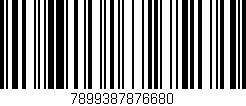 Código de barras (EAN, GTIN, SKU, ISBN): '7899387876680'