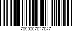 Código de barras (EAN, GTIN, SKU, ISBN): '7899387877847'