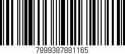 Código de barras (EAN, GTIN, SKU, ISBN): '7899387881165'