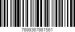 Código de barras (EAN, GTIN, SKU, ISBN): '7899387881561'